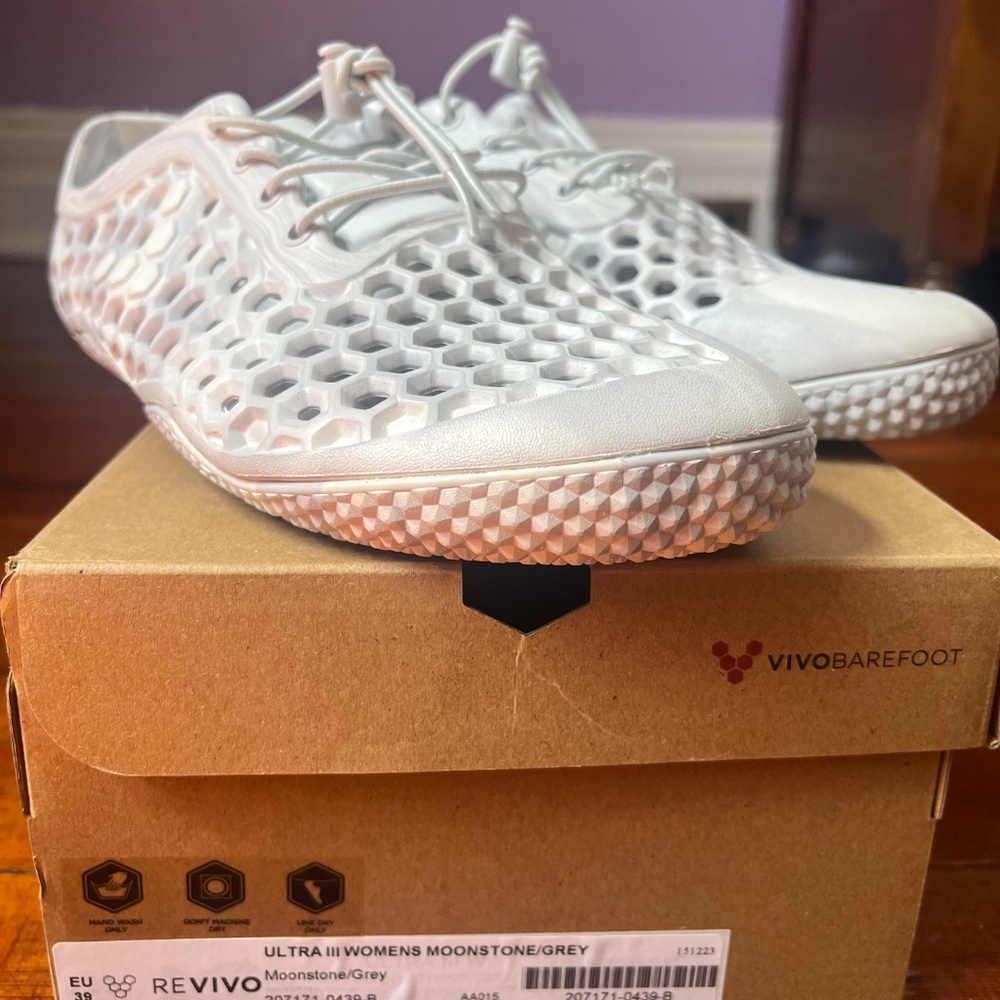 Vivobarefoot Shoes Ultra 3 Women’s in Moonstone Size 39 EU, Excellent Condition - Picture 5 of 5